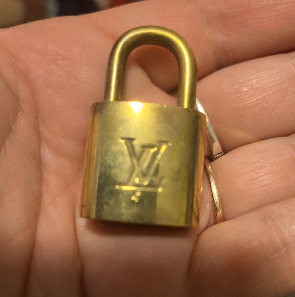 Louis Vuitton Gold Padlock